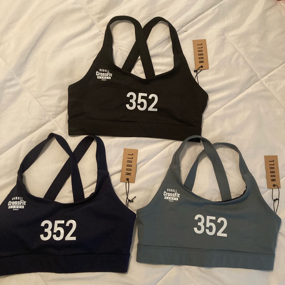 NAVY Nobull CrossFit Games 2023 Large bra